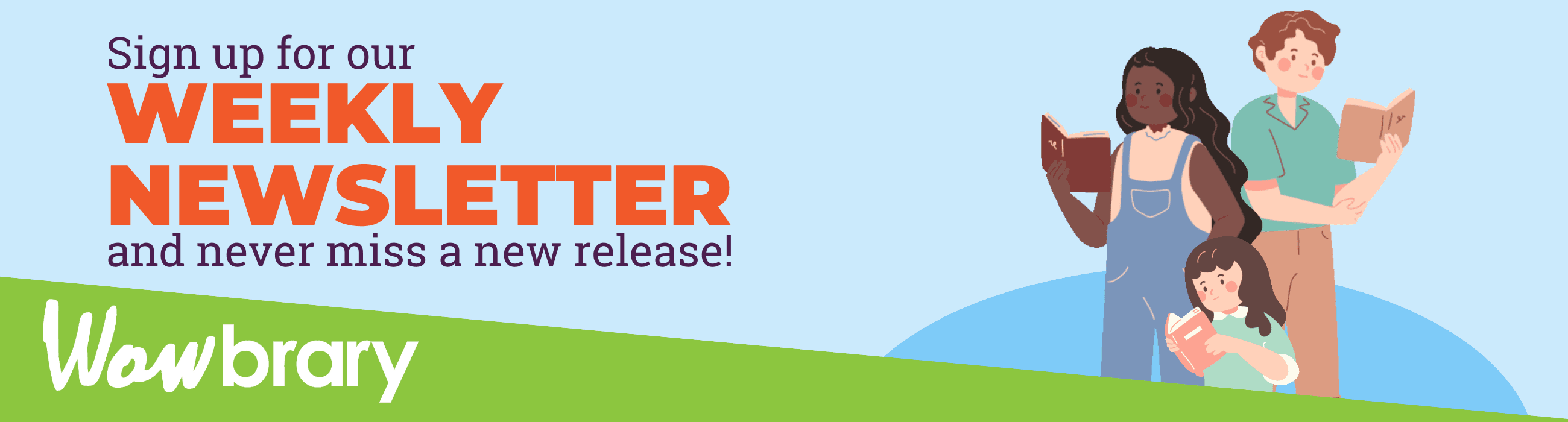 Wowbrary Website Banner Opens in new window